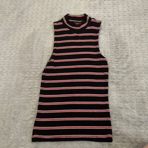 Aéropostale Black striped tank